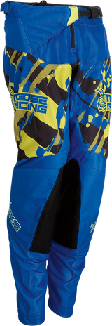 MOOSE RACING Youth Agroid Pants - Blue/Hi Vis - 22 2903-2167