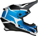 Z1R Rise Helmet - Flame - Blue - Large 0110-7251