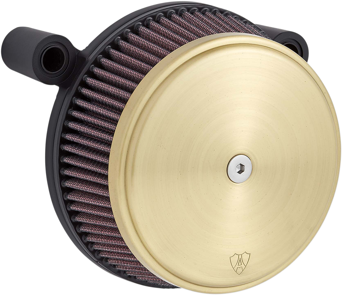 ARLEN NESS Sucker Air Cleaner - Brass - Twin Cam 18-758