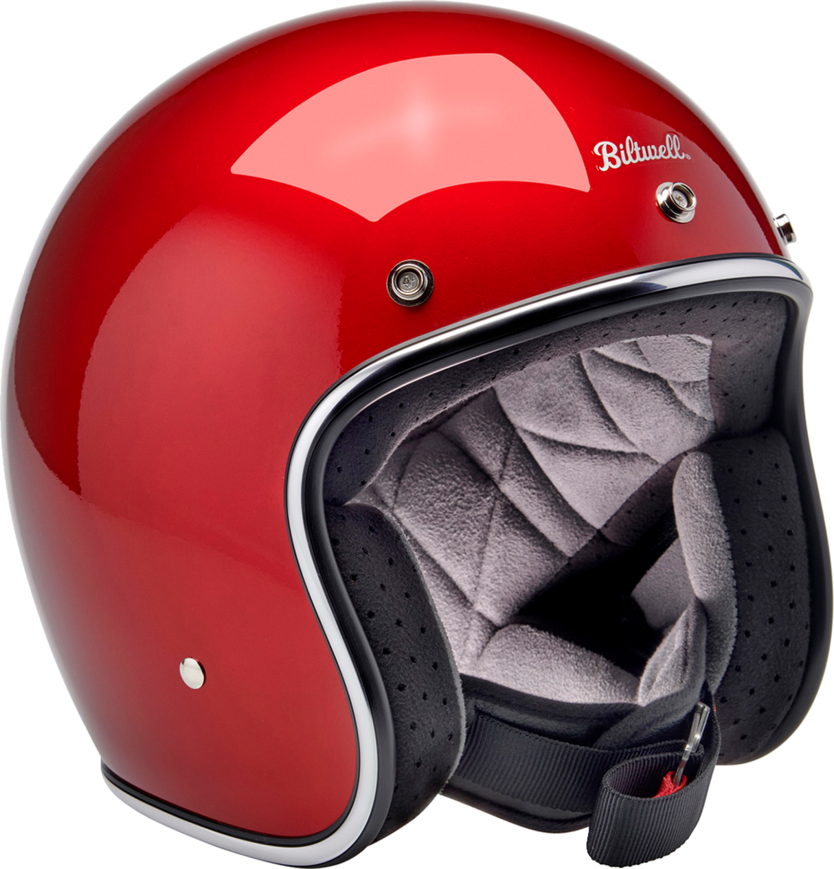 BILTWELL Bonanza Helmet - Metallic Cherry Red - 2XL 1001-351-206