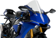 PUIG HI-TECH PARTS Race Windscreen - Clear - YZF-R1 3632W