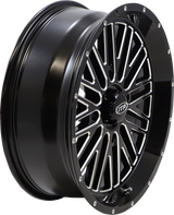 ITP Wheel - Momentum - Front/Rear - Black/Milled - 18x6.5 - 4/156 - 4+2.5 (+10 mm) 1822743731B