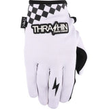 THRASHIN SUPPLY CO. Go Fast Stealth Gloves - White - Large SV1-10-10
