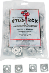 STUD BOY Backer Plates - Aluminum - 7mm - 96 Pack 2060-P3