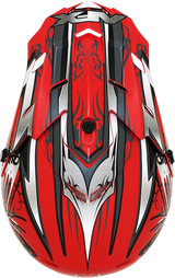 AFX FX-17 Helmet - Butterfly - Matte Ferrari Red - Large 0110-7119