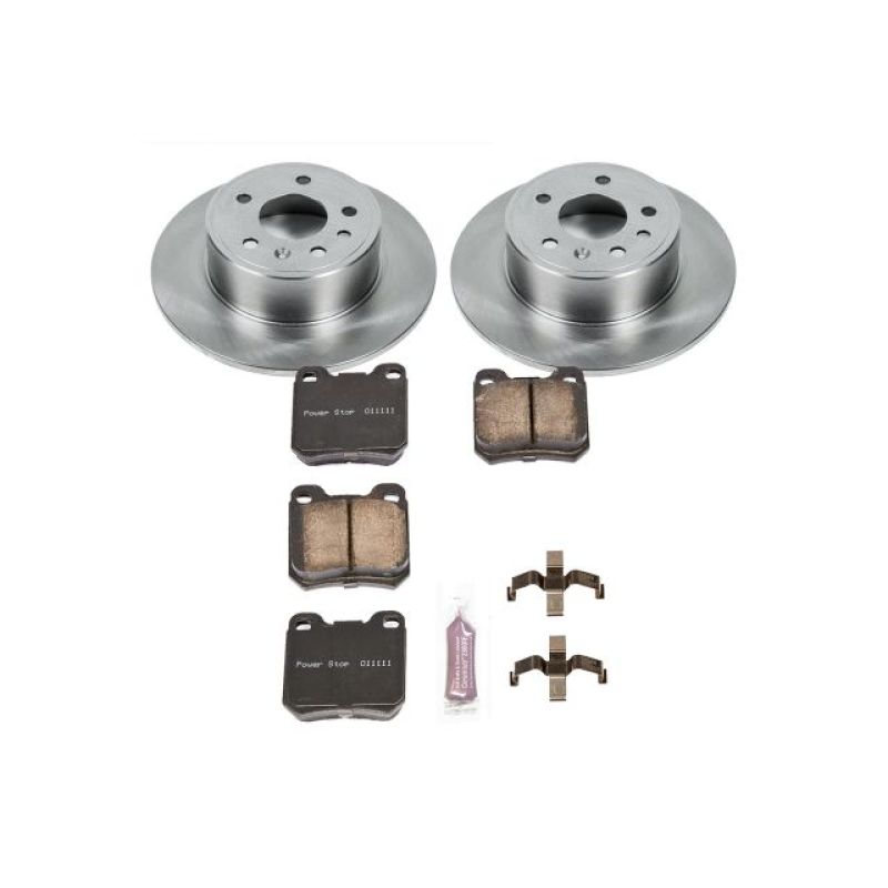 Power Stop 99-03 Saab 9-3 Rear Autospecialty Brake Kit