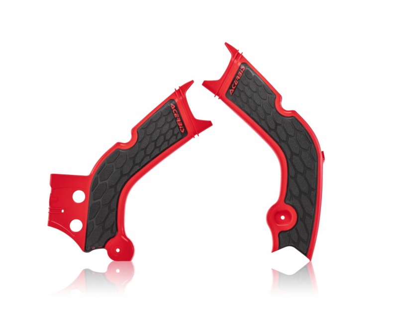 Acerbis 19-22 Honda CRF250R/RX/ CRF450R/RX/ CRF450R-S Frame Guard X Grip - Red/Black 2736331018