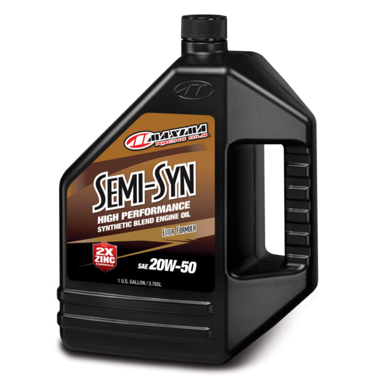 Maxima Performance Auto Semi-Syn 20W-50 Synthetic Blend Engine Oil - 128oz 39-359128B