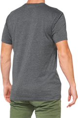 100% Silva T-Shirt - Heather Charcoal - Small 32132-052-10