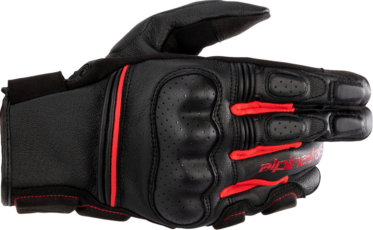 ALPINESTARS Phenom Gloves - Black/Bright Red - 3XL 3501723-1303-3X