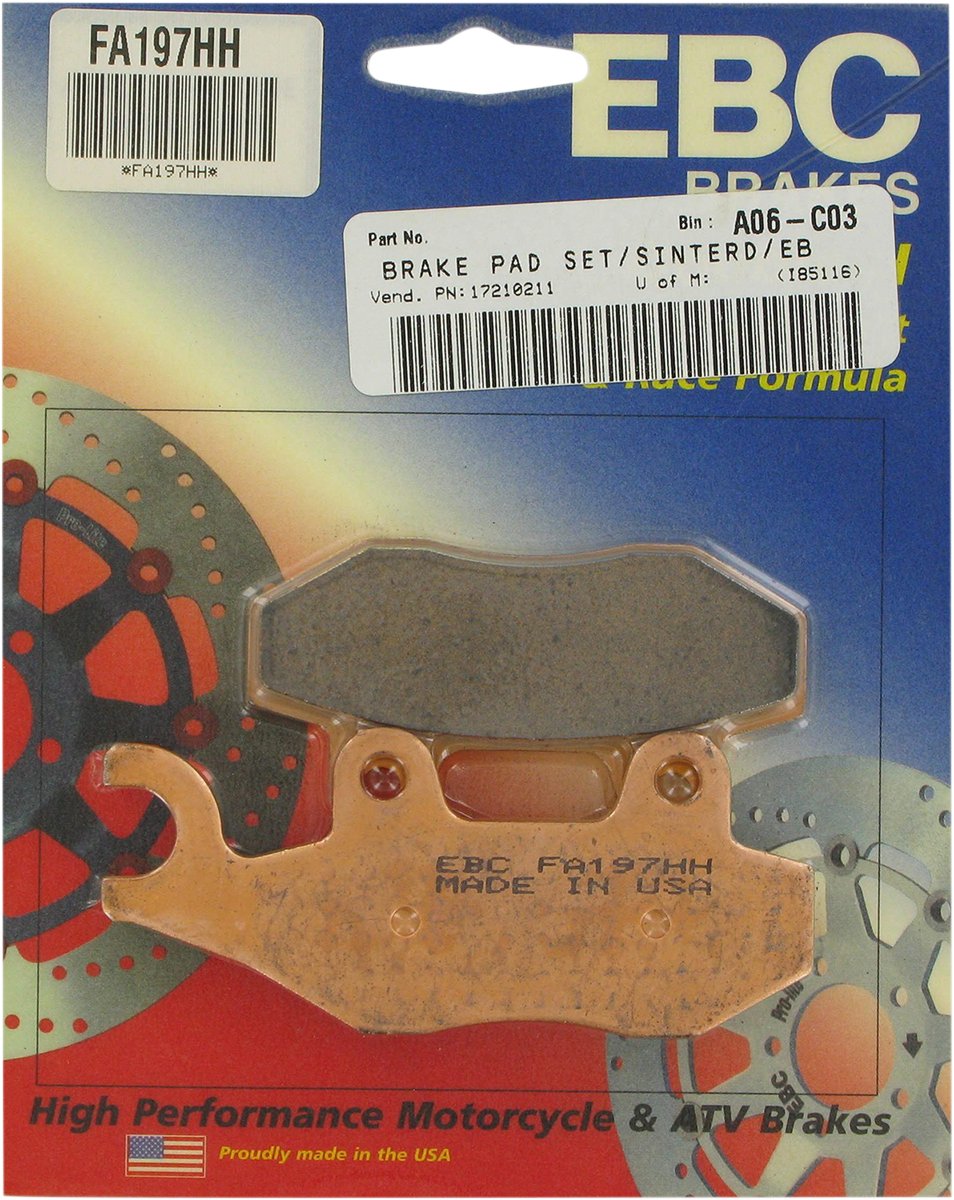 EBC HH Brake Pads - FA197HH FA197HH