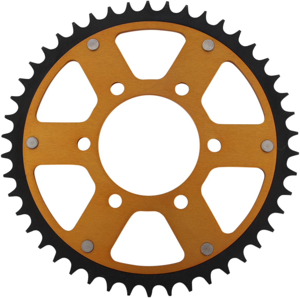 SUPERSPROX Stealth Rear Sprocket - 46 Tooth - Gold - Kawasaki RST-478-46-GLD