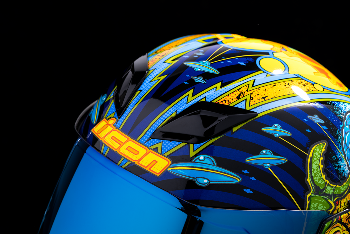 ICON Airflite™ Helmet - Bugoid Blitz - Blue - XL 0101-15550