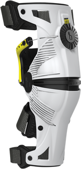 MOBIUS X8 Knee Braces - White/Yellow - Medium 1010103