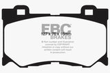 EBC 08-13 Infiniti FX50 5.0 Redstuff Front Brake Pads DP31823C