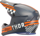 THOR Sector 2 Helmet - Combat - Midnight/Orange - 2XL 0110-8142