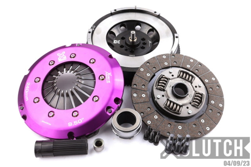 XClutch 11-13 BMW 335is Base 3.0L Stage 1 Sprung Organic Clutch Kit (6 Bolt/PB in Input Shaft) XKBM24564-1A