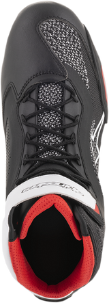 ALPINESTARS Faster-3 Rideknit® Shoes - Black/White/Red - US 12.5 2510319123-12.5