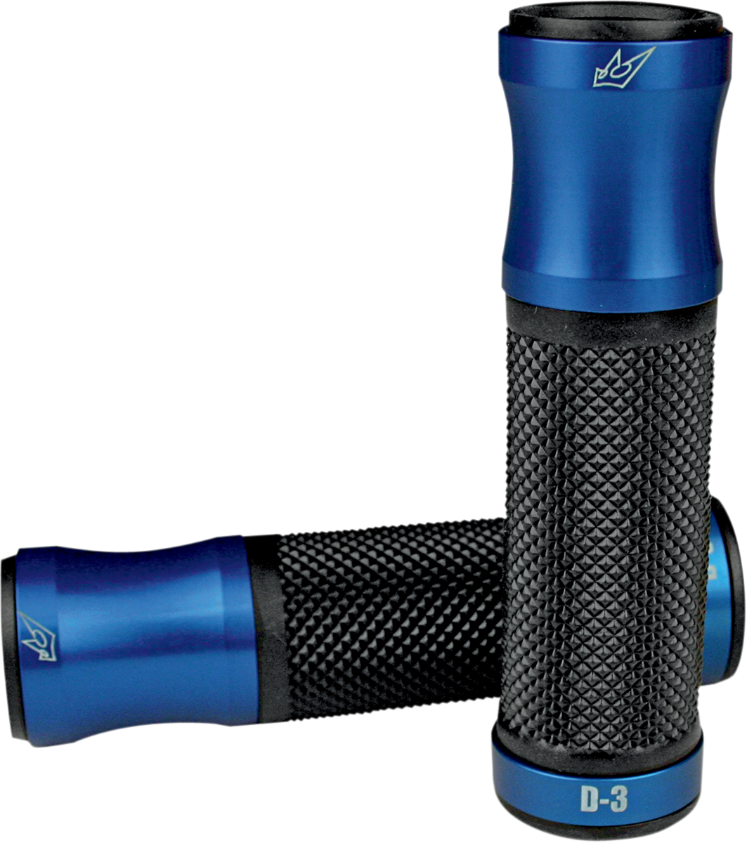 DRIVEN RACING Grips - D3 - Blue/Black D3BL