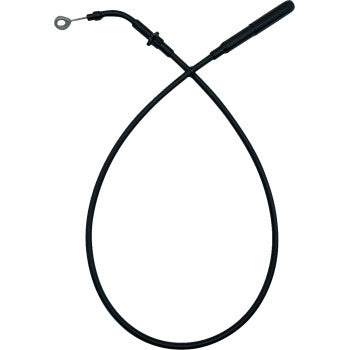 FAT BAGGERS EZ Install Upper Clutch Cable - FLTR/FLHX '21-'23 - +6" - Black 118006-B