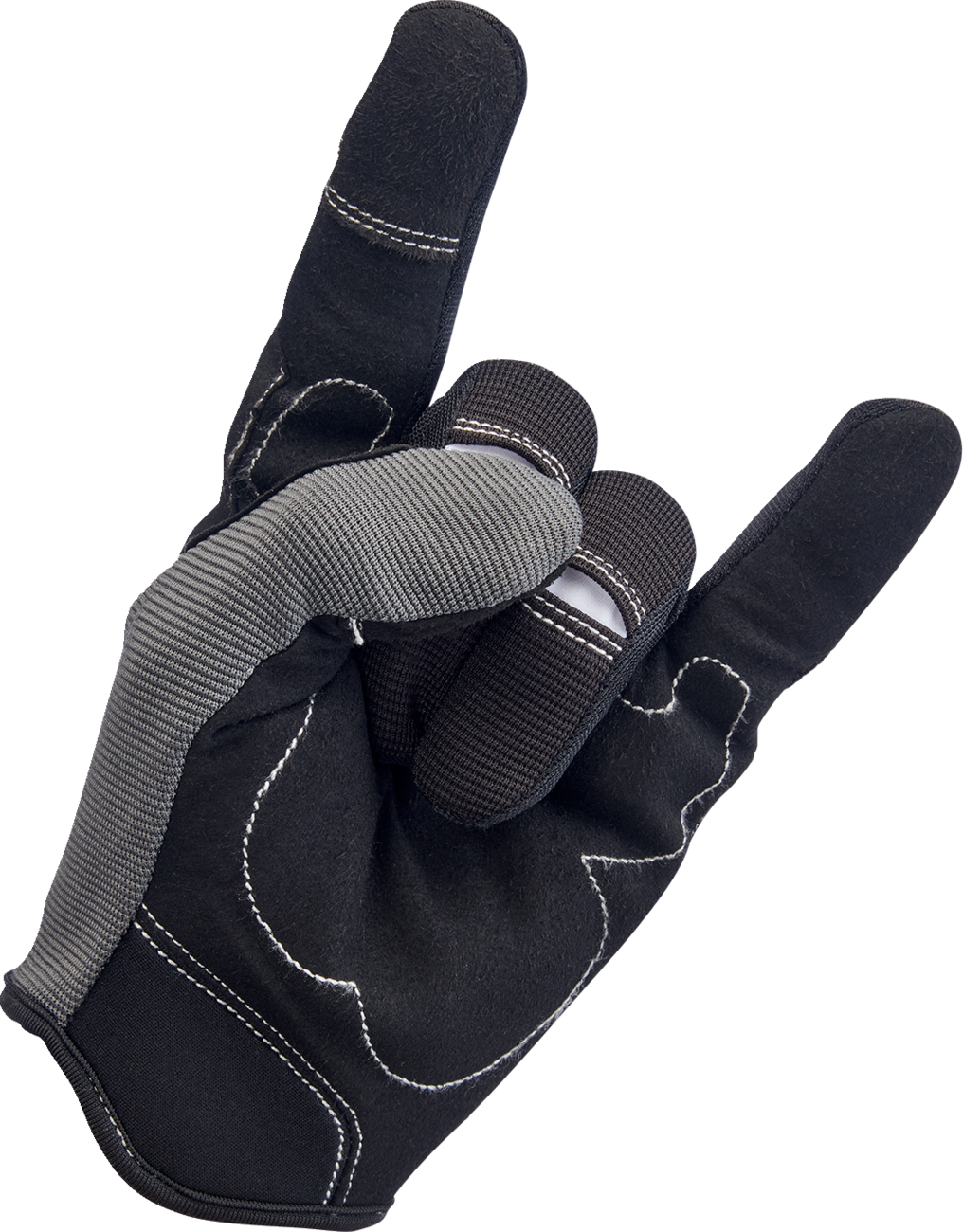 BILTWELL Moto Gloves - Gray/Black - XS 1501-1101-001