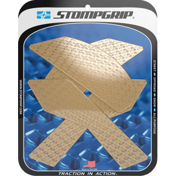 STOMPGRIP Traction Pad Tank Grips - Icon - Clear - Z 900 55-14-0144C