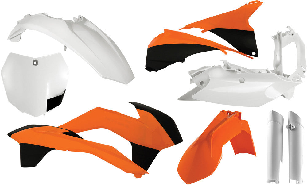 ACERBIS Full Plastic Kit Orange 2314333914