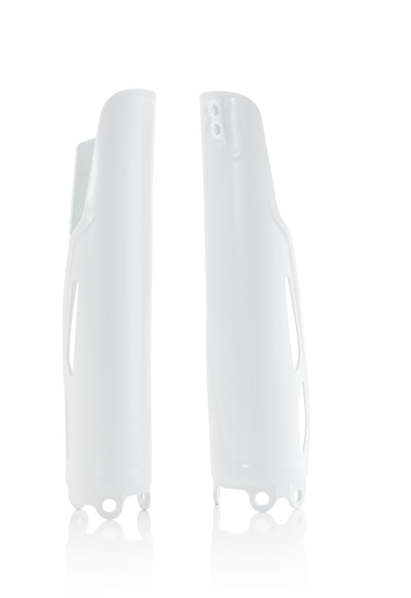 Acerbis 19+ Honda CRF250R/RX/ 450R/RX/L/X/ 22-24 CRF450R-S Lower Fork Cover Set - White 2736240002