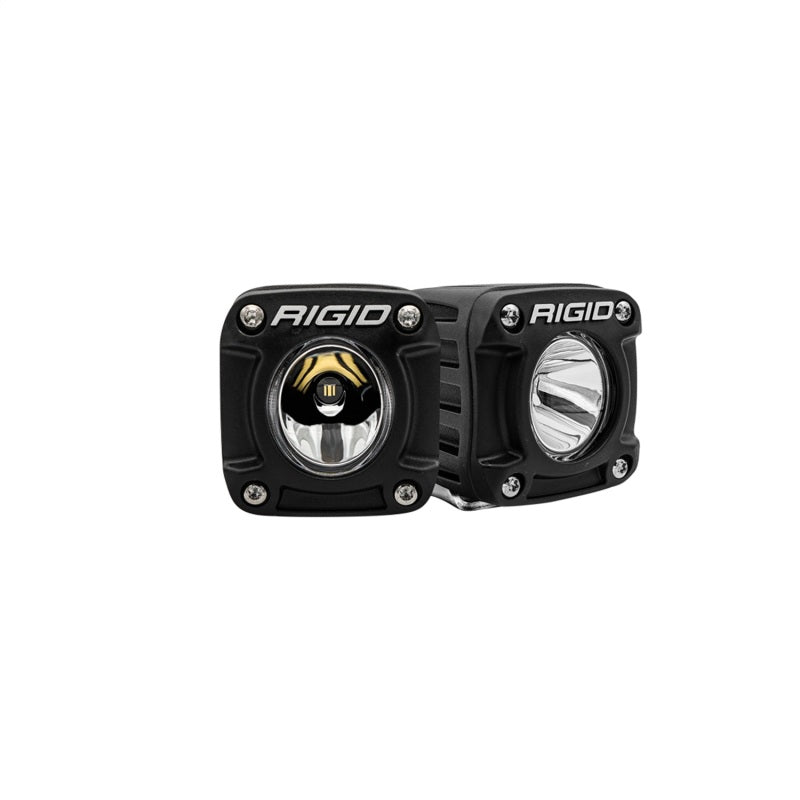 Rigid Industries Revolve Pod w/White Trim Ring - Pair 490613