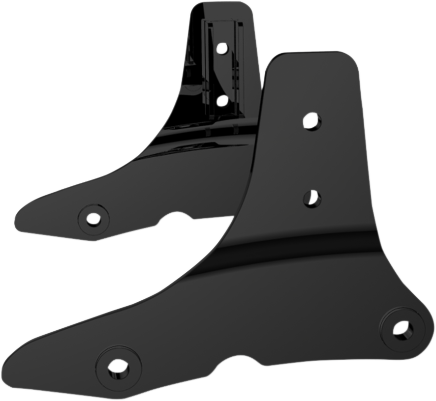 DRAG SPECIALTIES Side Plates - Black 50263855