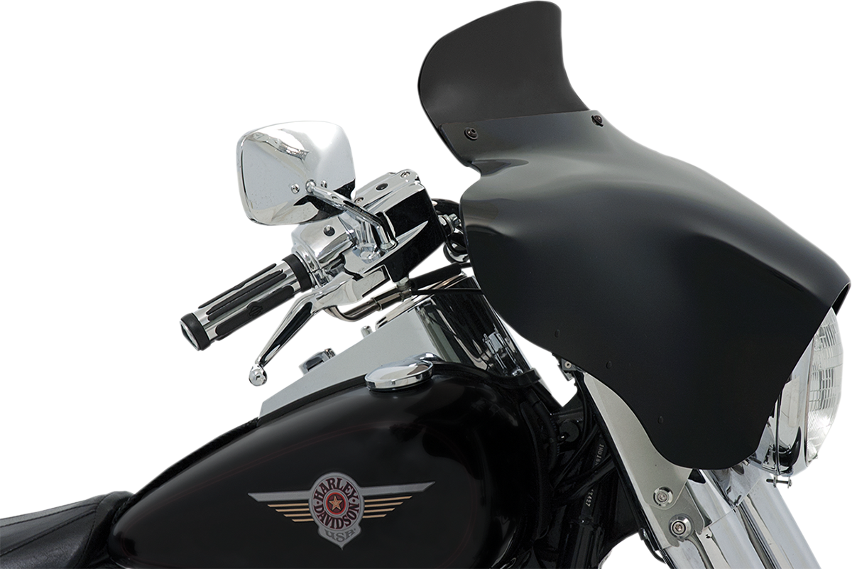 MEMPHIS SHADES Batwing Spoiler Shield - 5" - Dark Black Smoke MEP84010