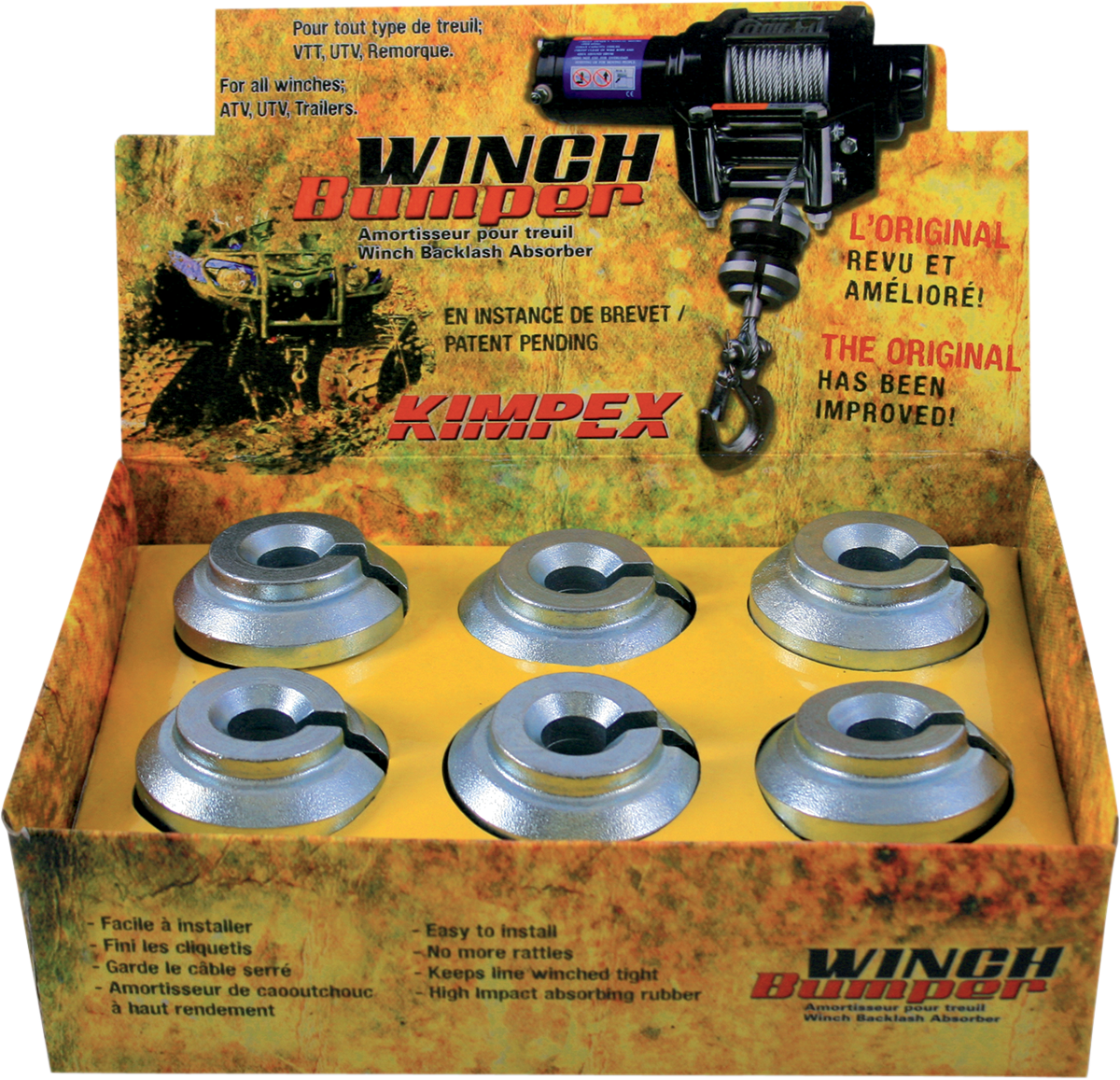 KIMPEX Winch Bumpers and Display 458213