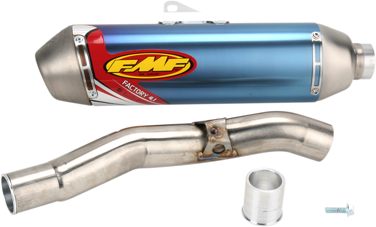 FMF Factory 4.1 Muffler - Anodized Titanium YZ450F 2006-2009 / YZ250F 2006-2009  044235 1821-0584