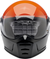 BILTWELL Lane Splitter Helmet - Gloss Podium Orange/Gray/Black - Medium 1004-550-103