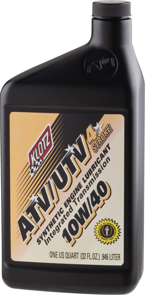 KLOTZAtv/Utv Synthetic Engine Lubricant 10w-40 32ozATVUTV-1040