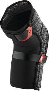 100% Surpass Knee Guards - Gray/Black - Large 70009-00007