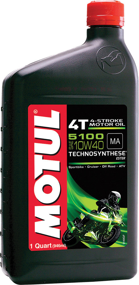 MOTUL5100 Ester/Synthetic Engine Oil 10w-40 1qt108087