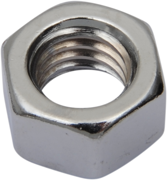 DRAG SPECIALTIES 3/8"-24 Chrome Hex Nut MPB167