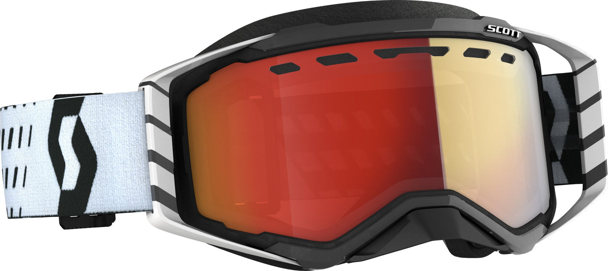 SCOTT Prospect Snwcrs Goggle Blk/Wht Light Sensitive Red Chrome 272846-1007341