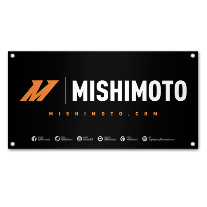 Mishimoto Promotional Medium Vinyl Banner 33.75x65 inches MMPROMO-BANNER-15MD