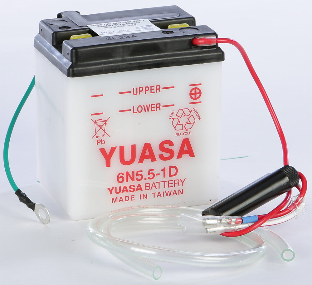 YUASA Battery 6n5.5-1d Conventional YUAM2655B