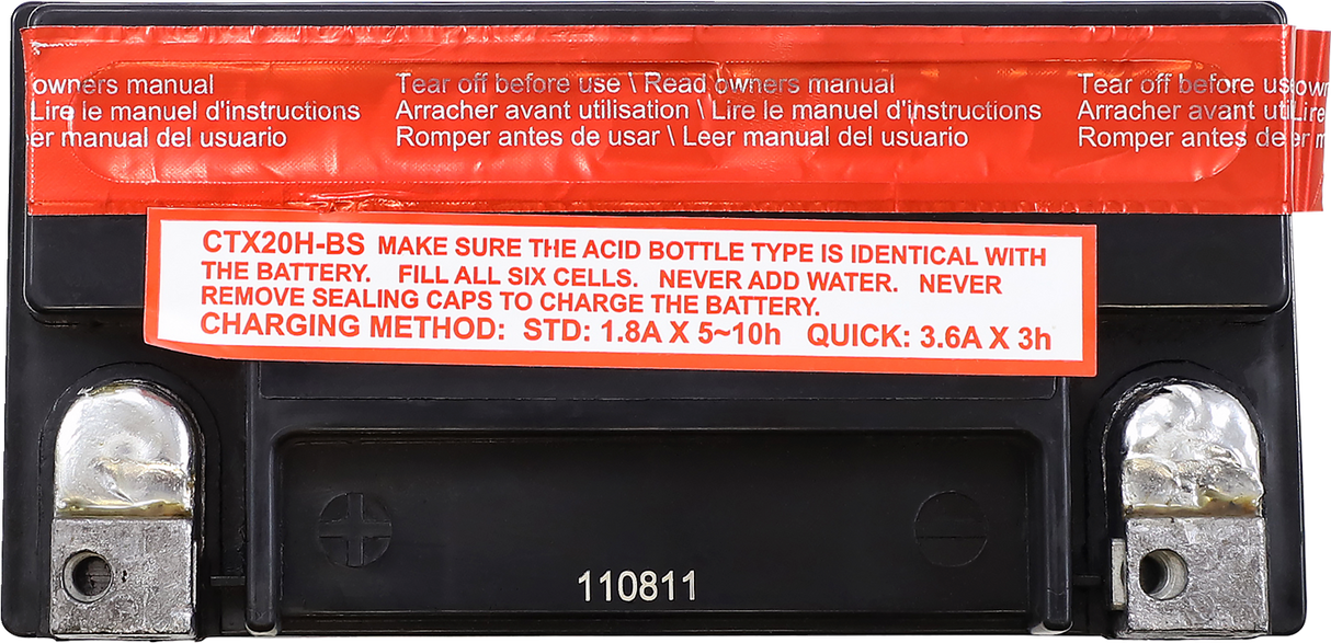 DRAG SPECIALTIES Battery - YTX20HBSFT CTX20H-BS FT