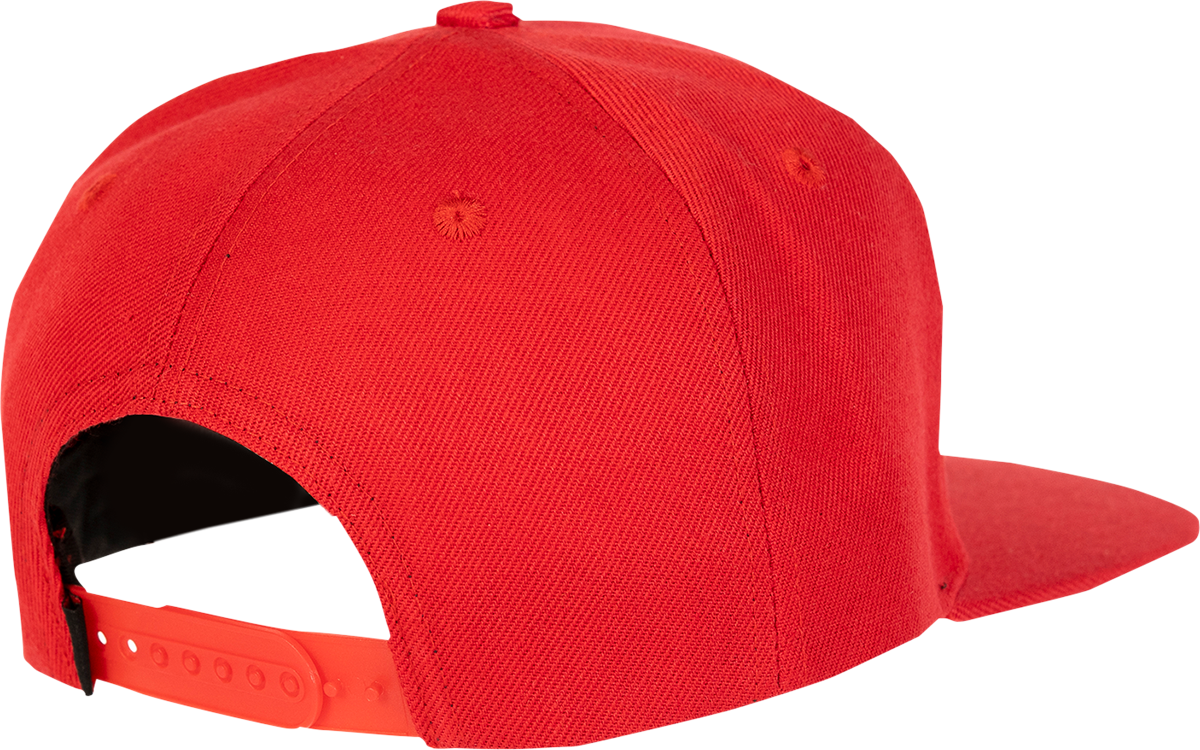 D'COR VISUALS Honda Wing II Hat - Red - One Size 70-128-1