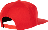 D'COR VISUALS Honda Wing II Hat - Red - One Size 70-128-1