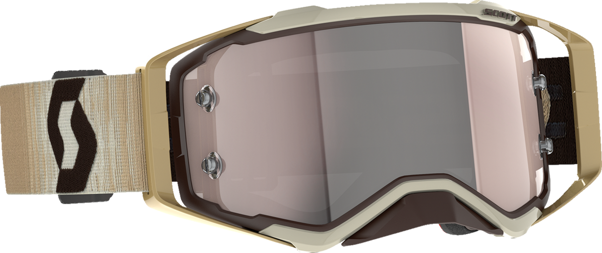 SCOTT Prospect Goggle - Beige/Brown - Silver Chrome 272821-1074269