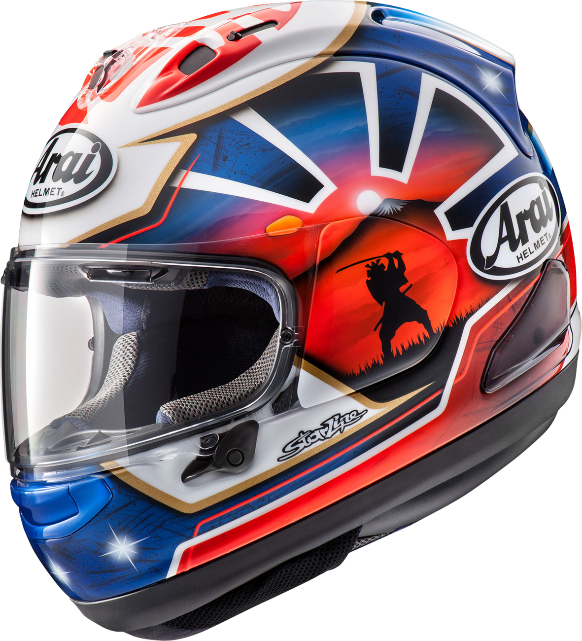 ARAI Corsair-X Helmet - Dani Samurai-2 - Blue - Medium 0101-15775