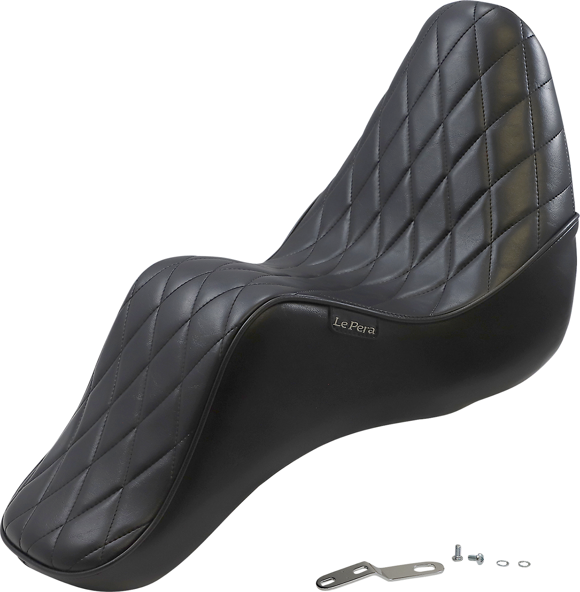 LE PERA Cherokee Seat - Diamond - Black - Softail '18+ LYB-020DM