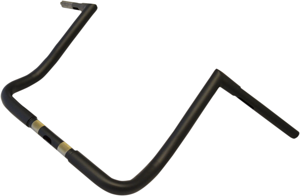 LA CHOPPERS Handlebar - Twin Peaks - Bagger - 14" - Flat Black LA-7361-14M