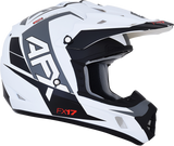 AFX FX-17 Helmet - Aced - Matte White/White - Large 0110-6496