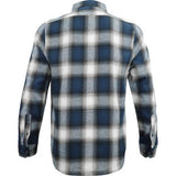 THROTTLE THREADS Parts Unlimited Flannel 25 Shirt - Blue/Black - 2XL PSU39ST61BL2R